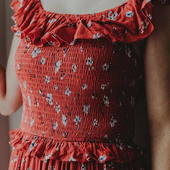 FORE Maxi Burgundy Gorgeous Dress - Picture 2 of 16